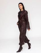 Leather Crinkle Set (Mocha)